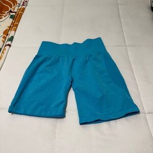 NVGTN Seamless Shorts in Teal